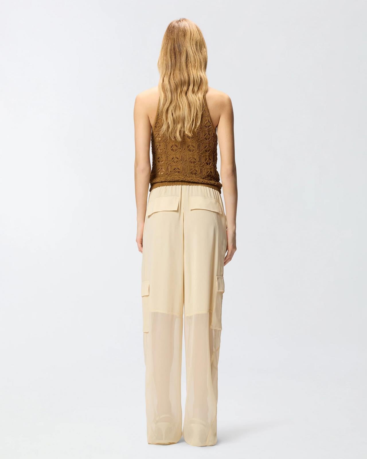BROEK ZAKKEN BEIGE