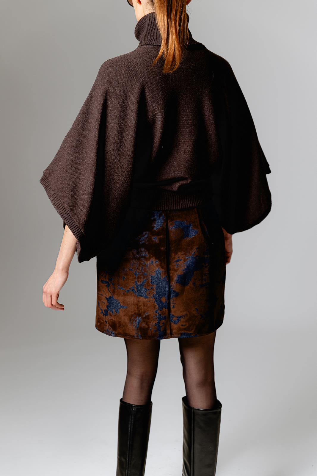 ROK PRINT BLAUW
