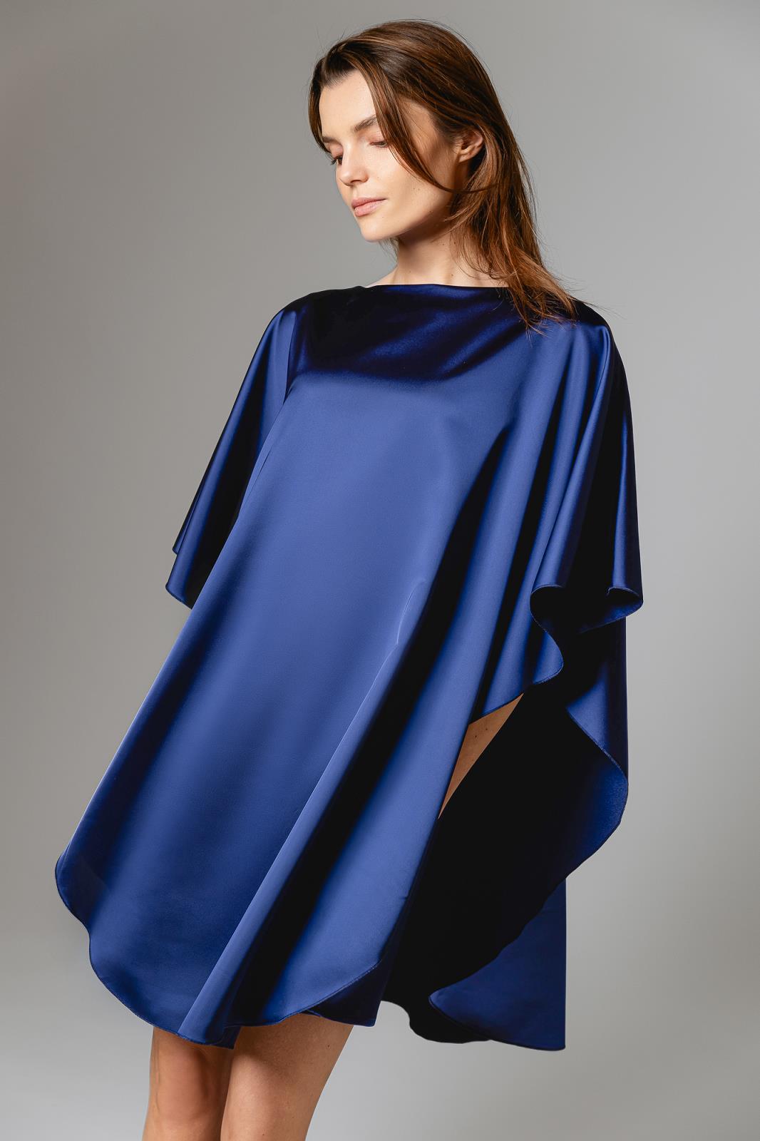 JURK +CAPE UNI BLAUW