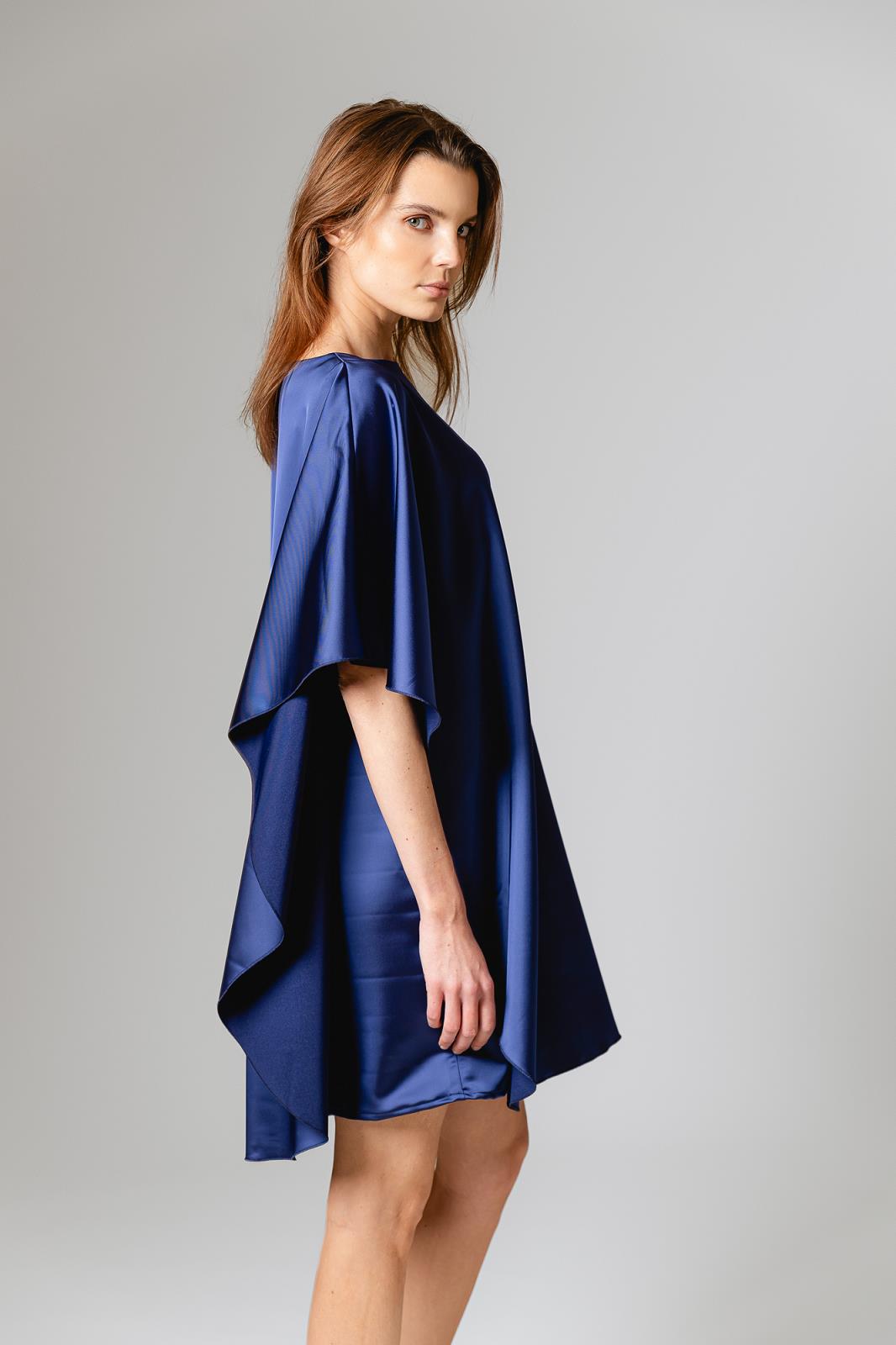 JURK +CAPE UNI BLAUW