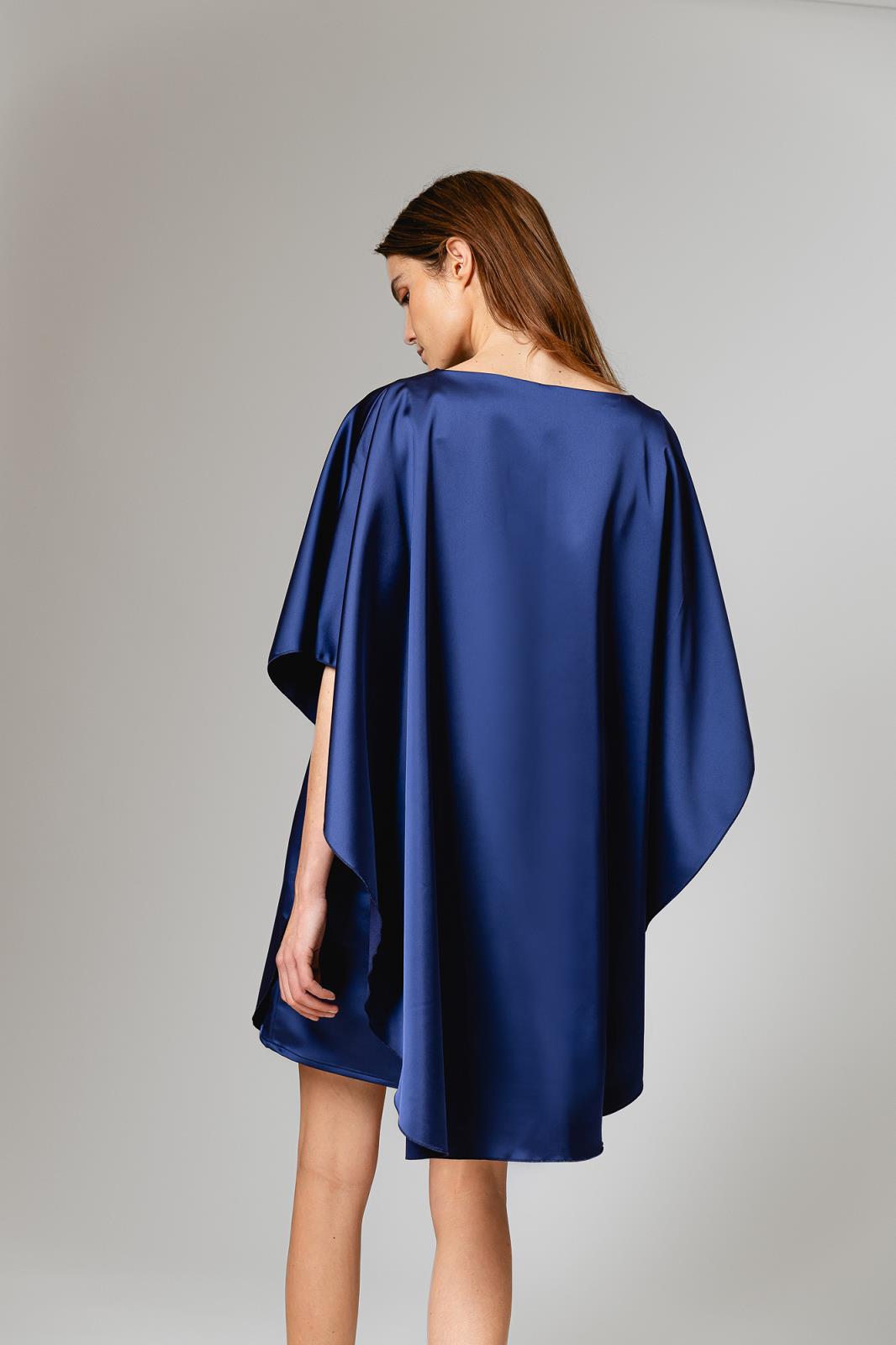 JURK +CAPE UNI BLAUW