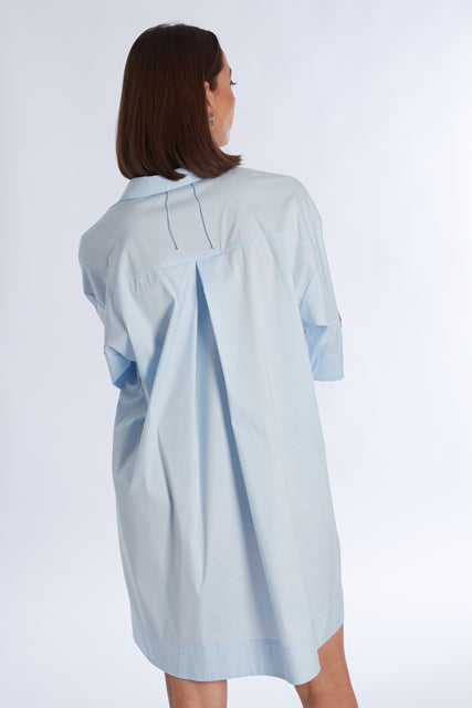 JURK 3/4M L BLAUW