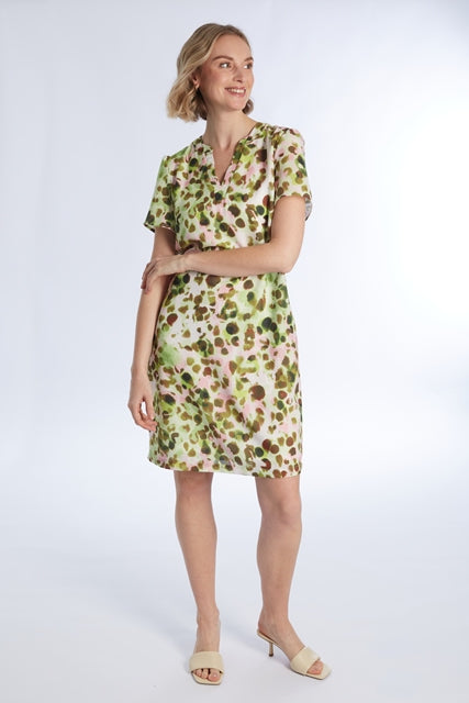 JURK KM PRINT LIME/ROZE