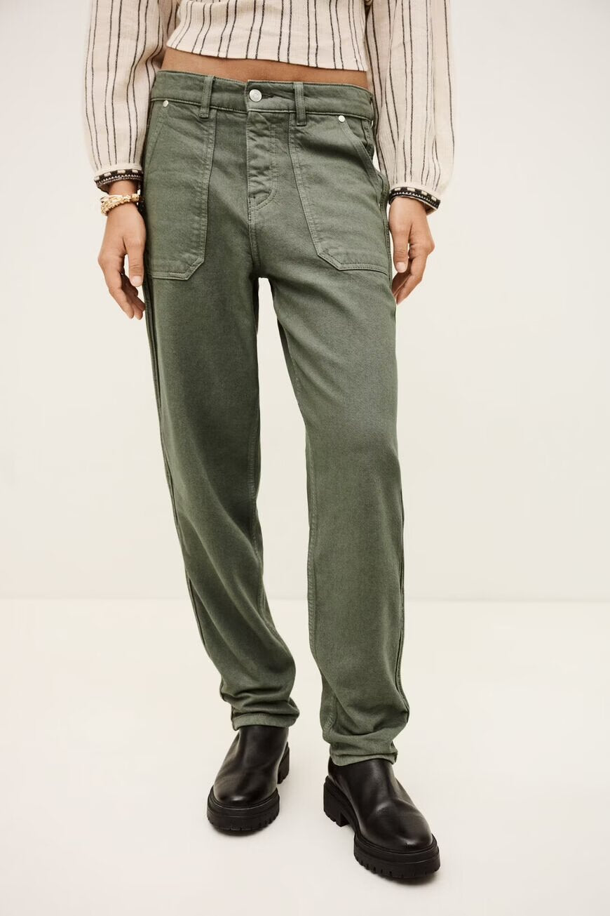 PANTS CASUAL L-*-UNI-KHAKI