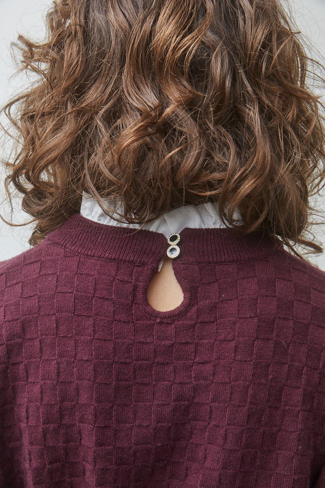 PULL LM BORDEAUX