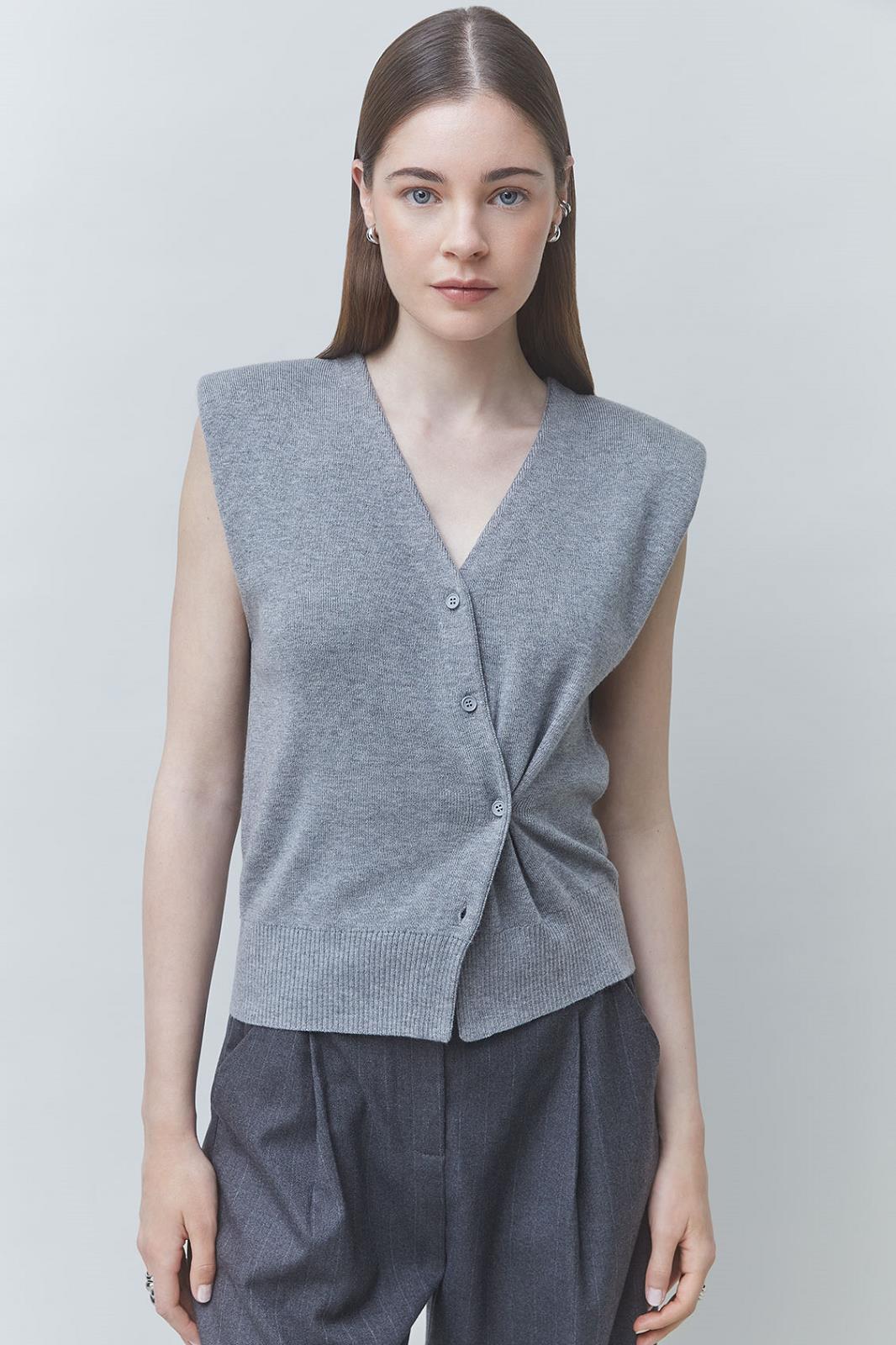 GILET ZM GRIJS
