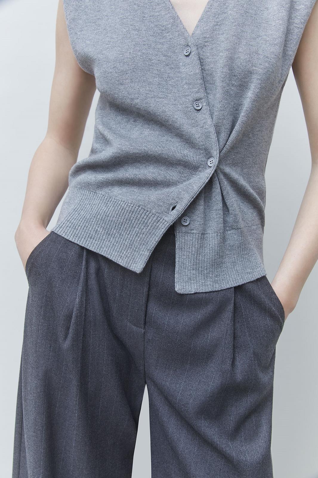GILET ZM GRIJS