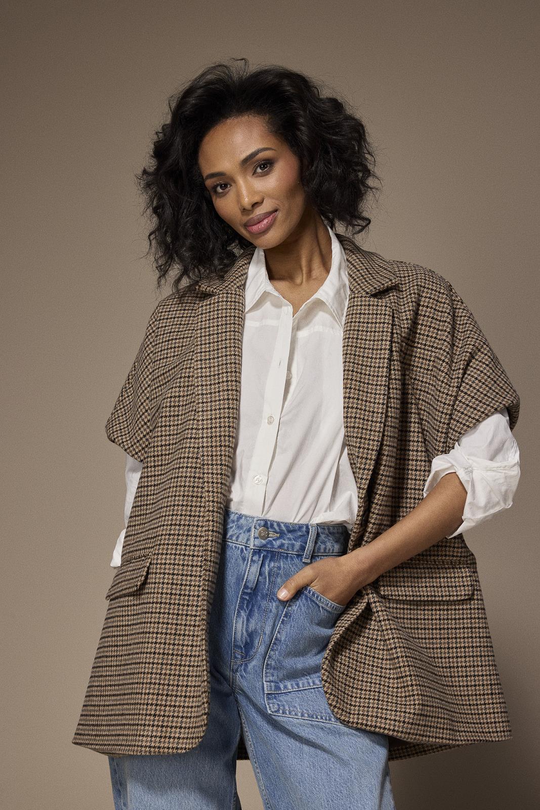 WAISTCOAT RUIT BRUIN