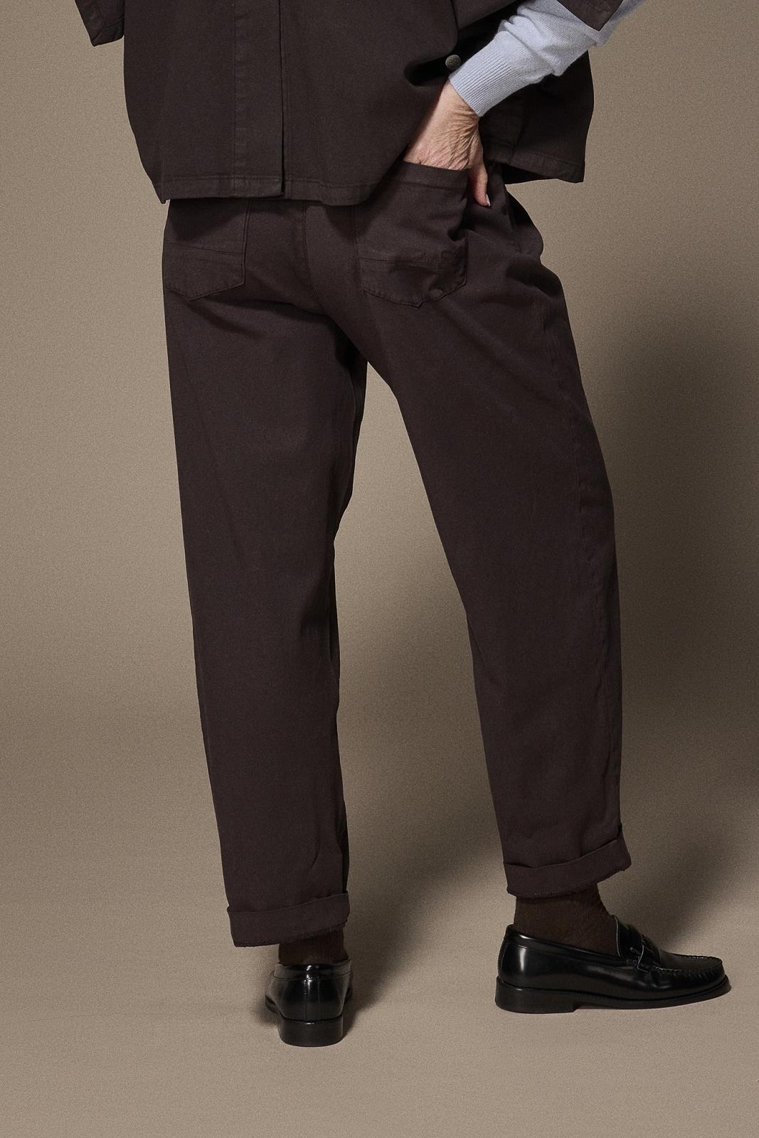 BROEK BARREL BRUIN