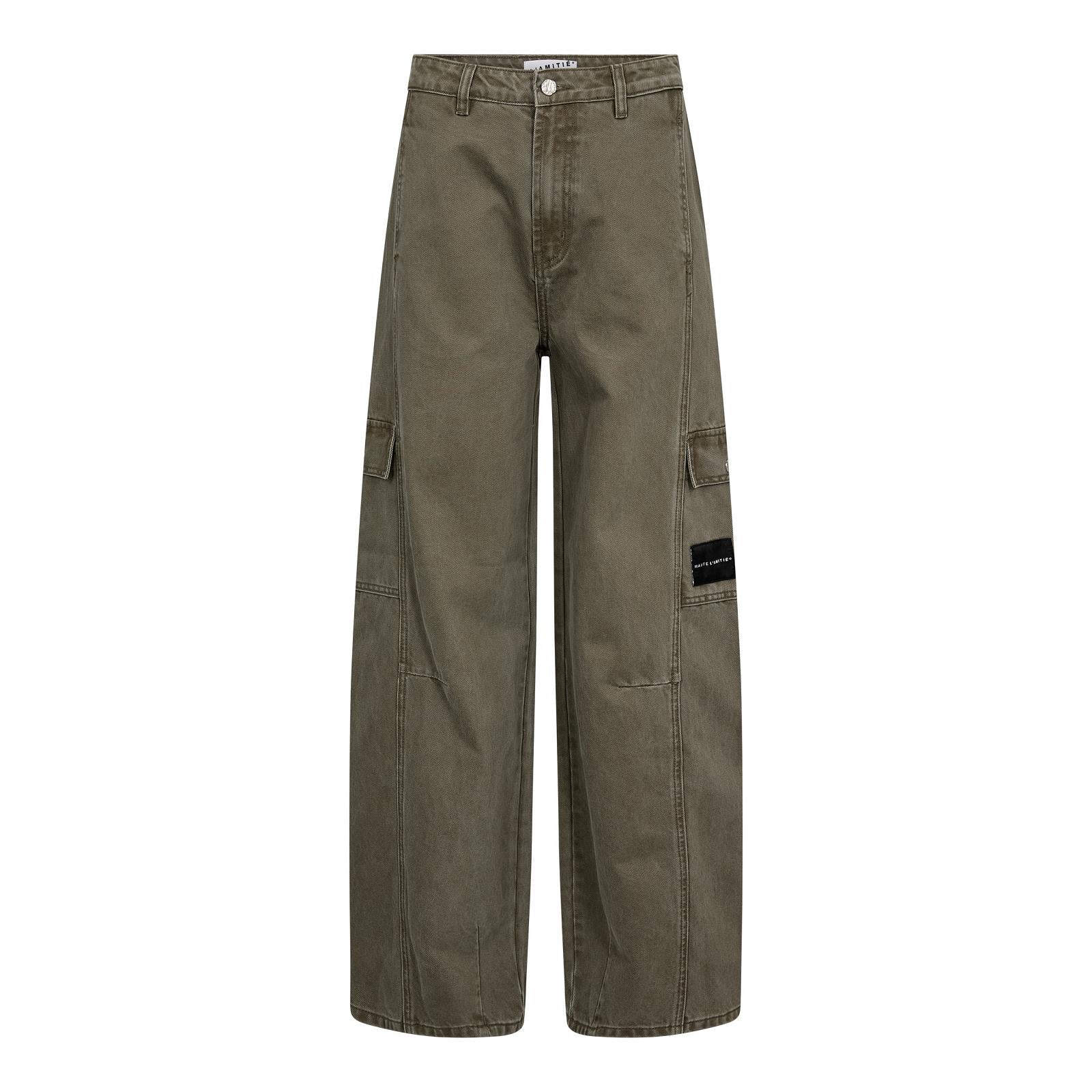 BROEK COTON BRUIN