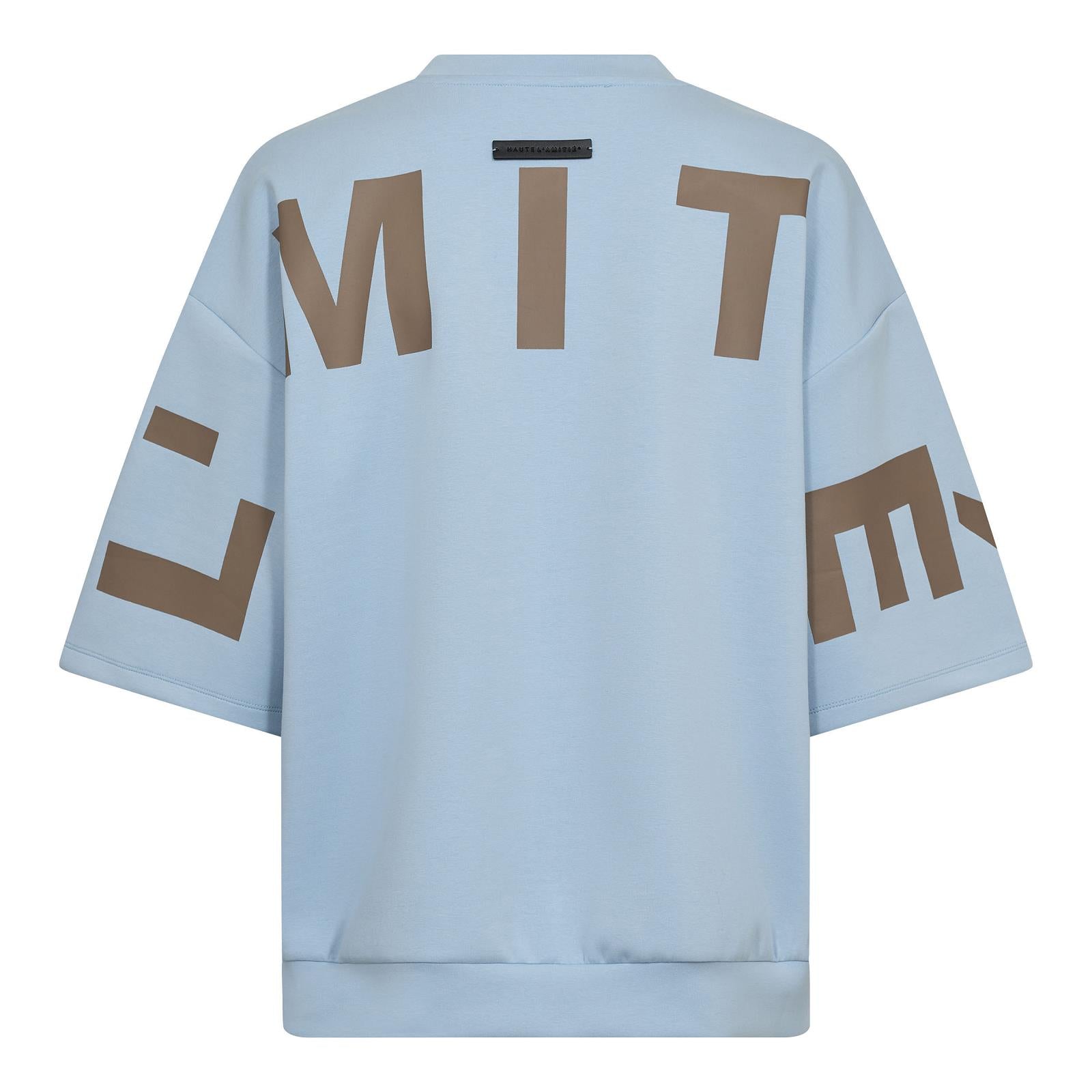 SWEATER SS L BLAUW