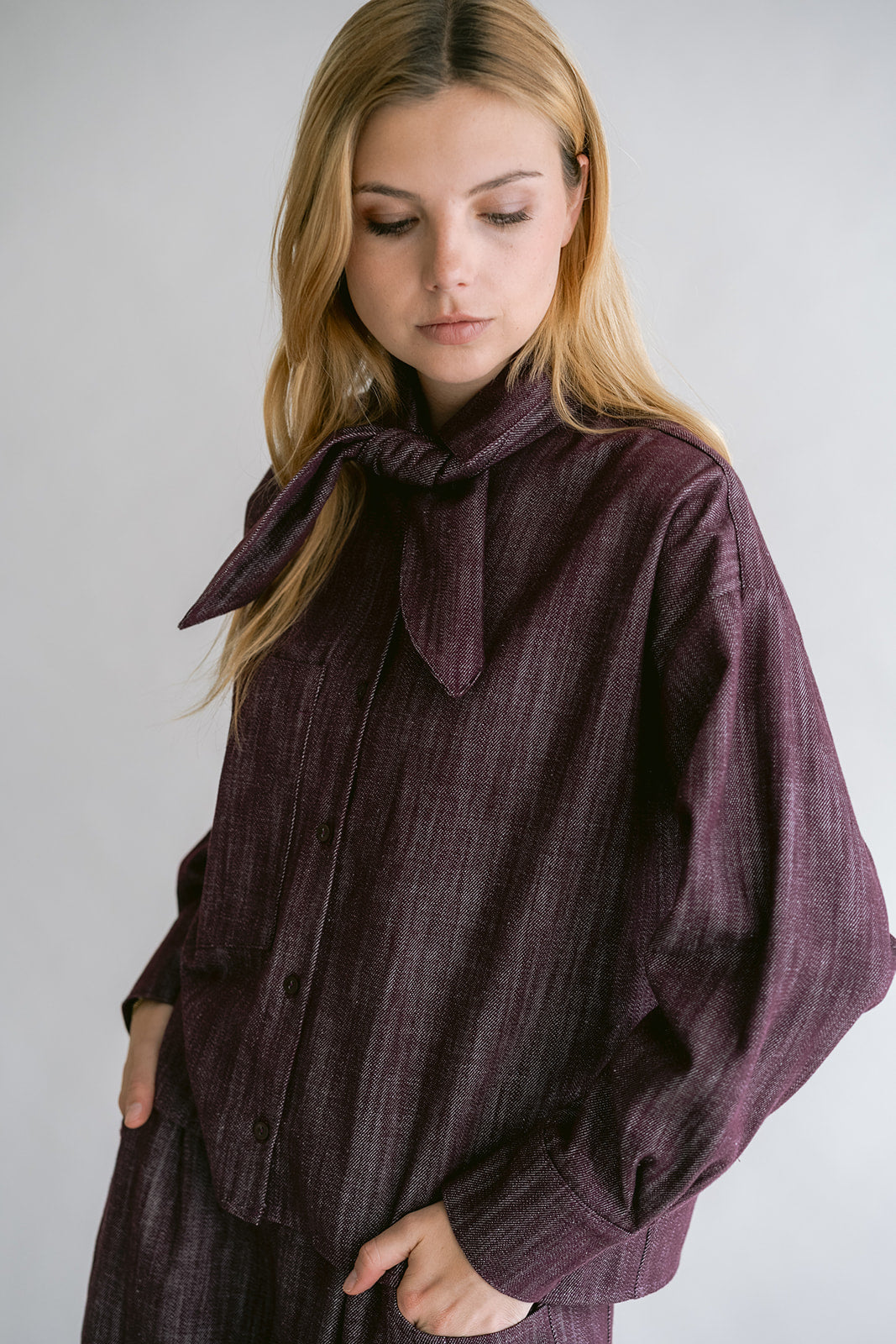 BLOES LM DENIM BORDEAUX