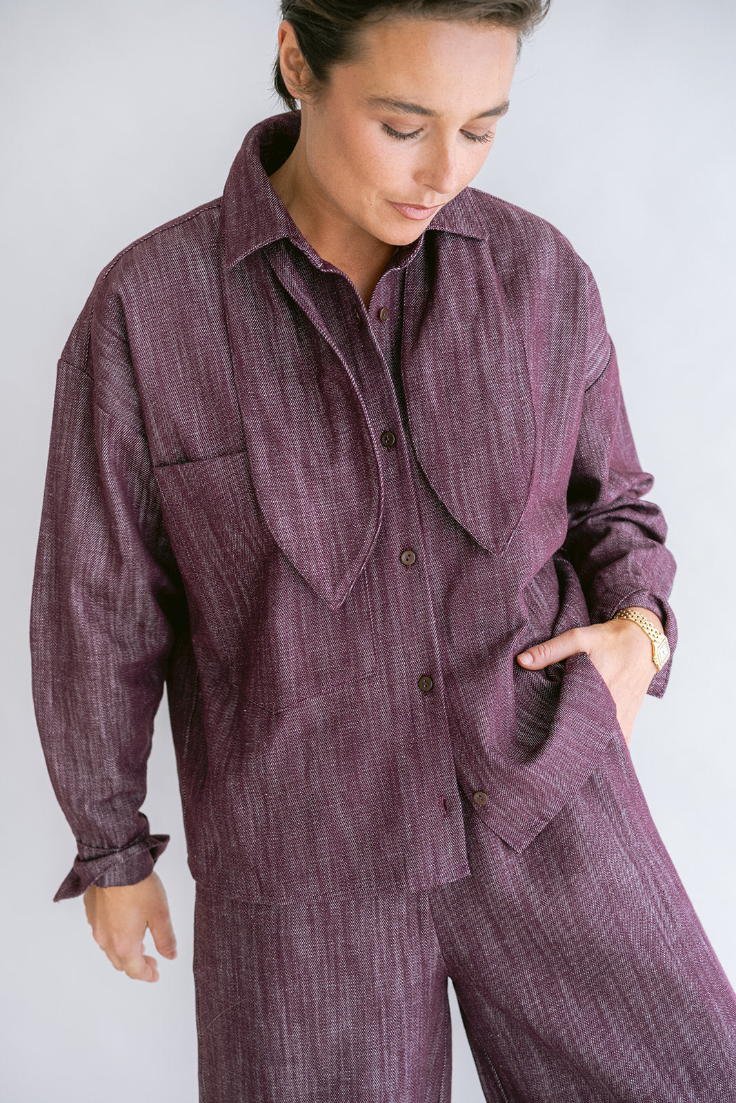 BLOES LM DENIM BORDEAUX