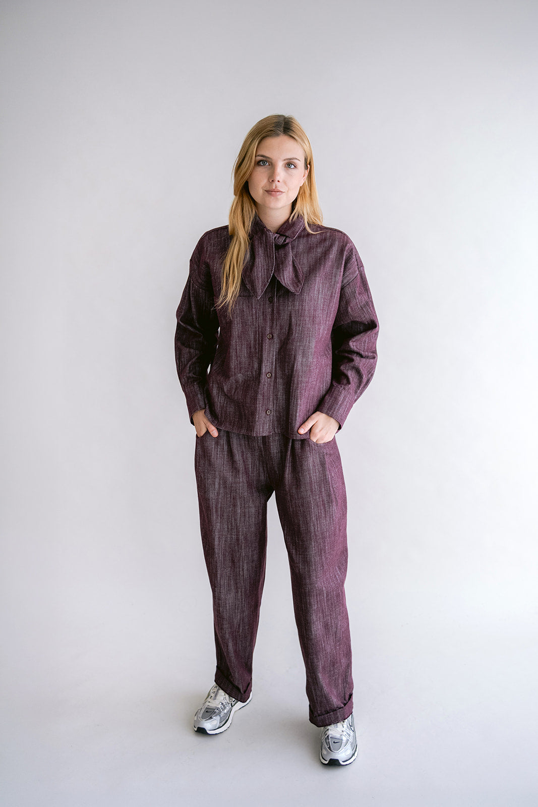 BLOES LM DENIM BORDEAUX