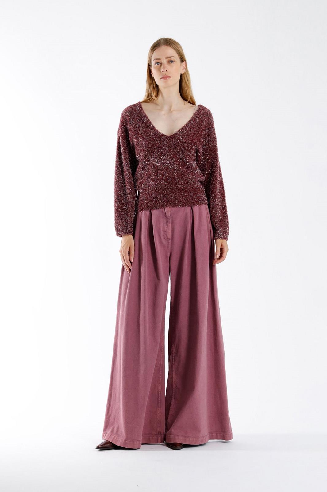 PULL LS-OTHER-UNI-AUBERGINE