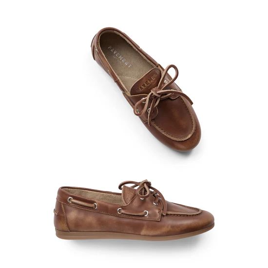 BOATSHOE LEDER BRUIN