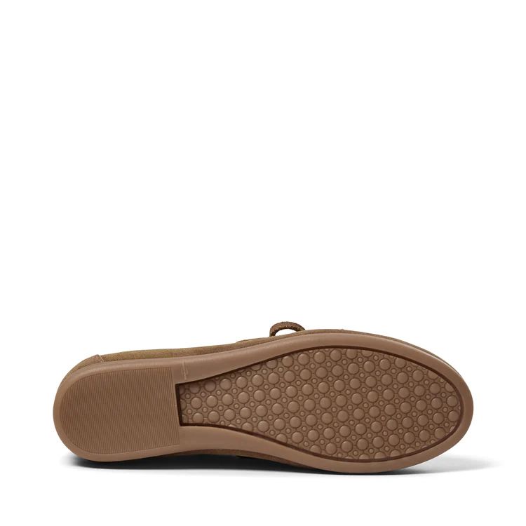 BOATSHOE SUEDE BRUIN