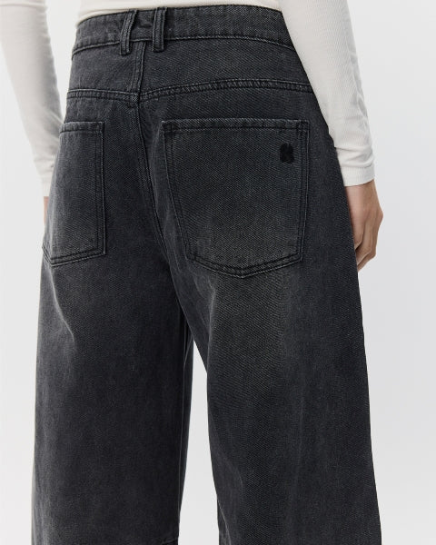 Jeans uni D GRIJS
