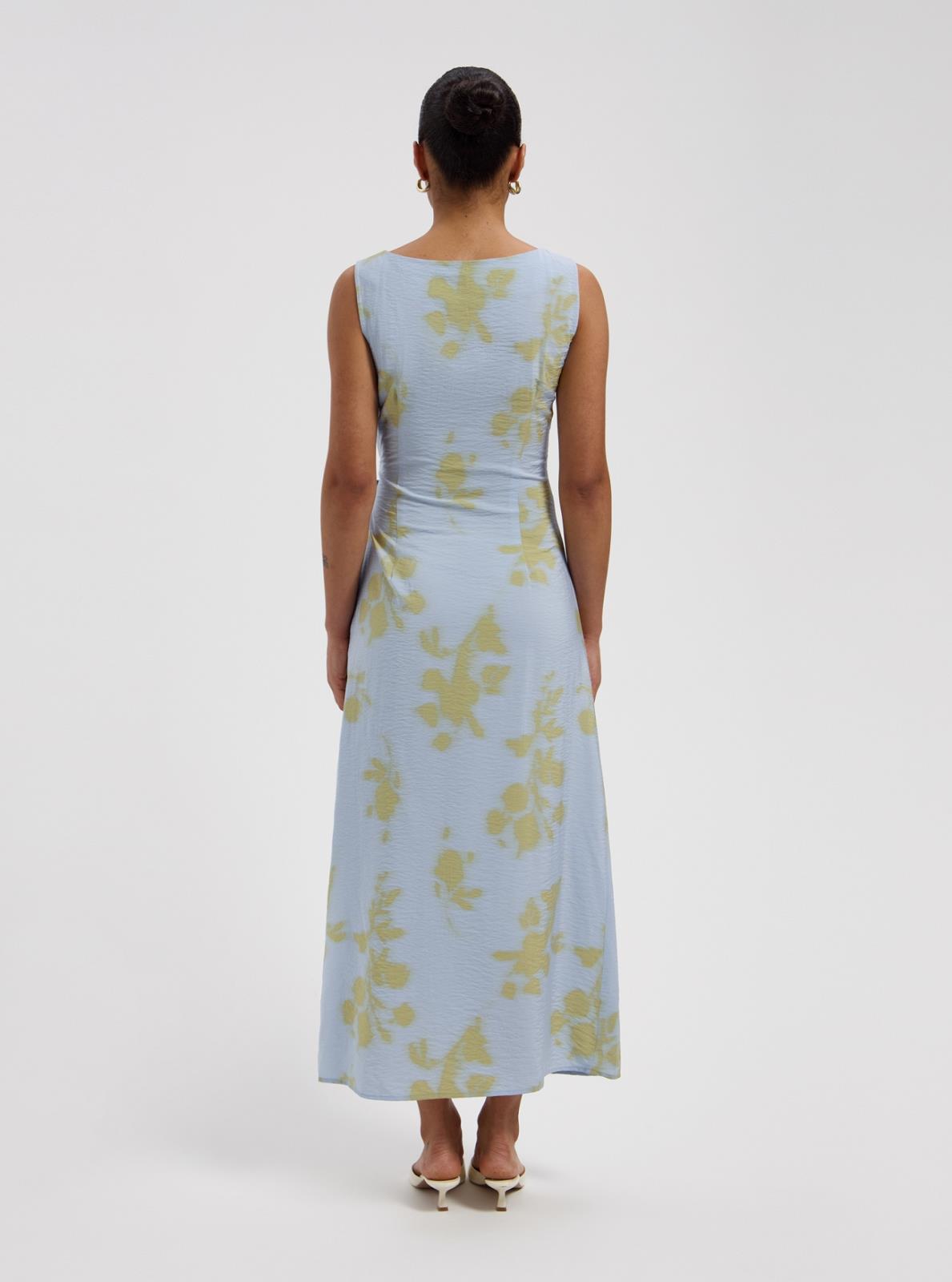 JURK ZM LANG PRINT L BLAUW