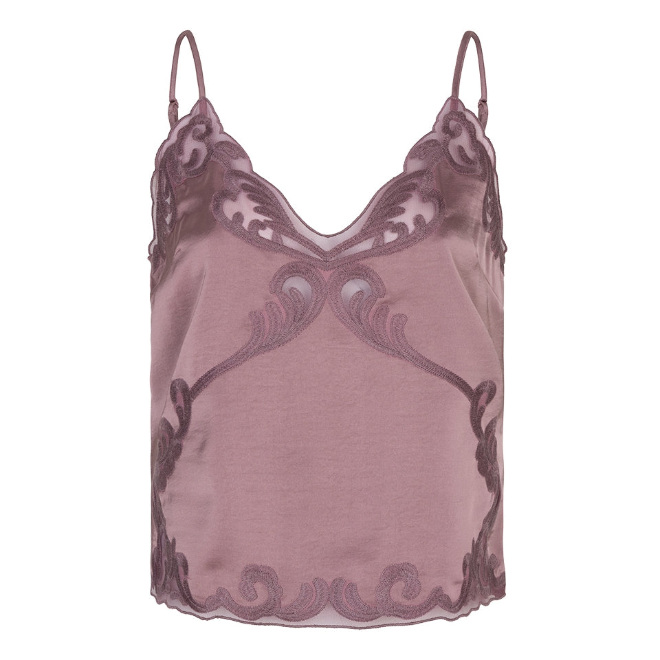 Dante6-Ligne lace camisole top Mauve