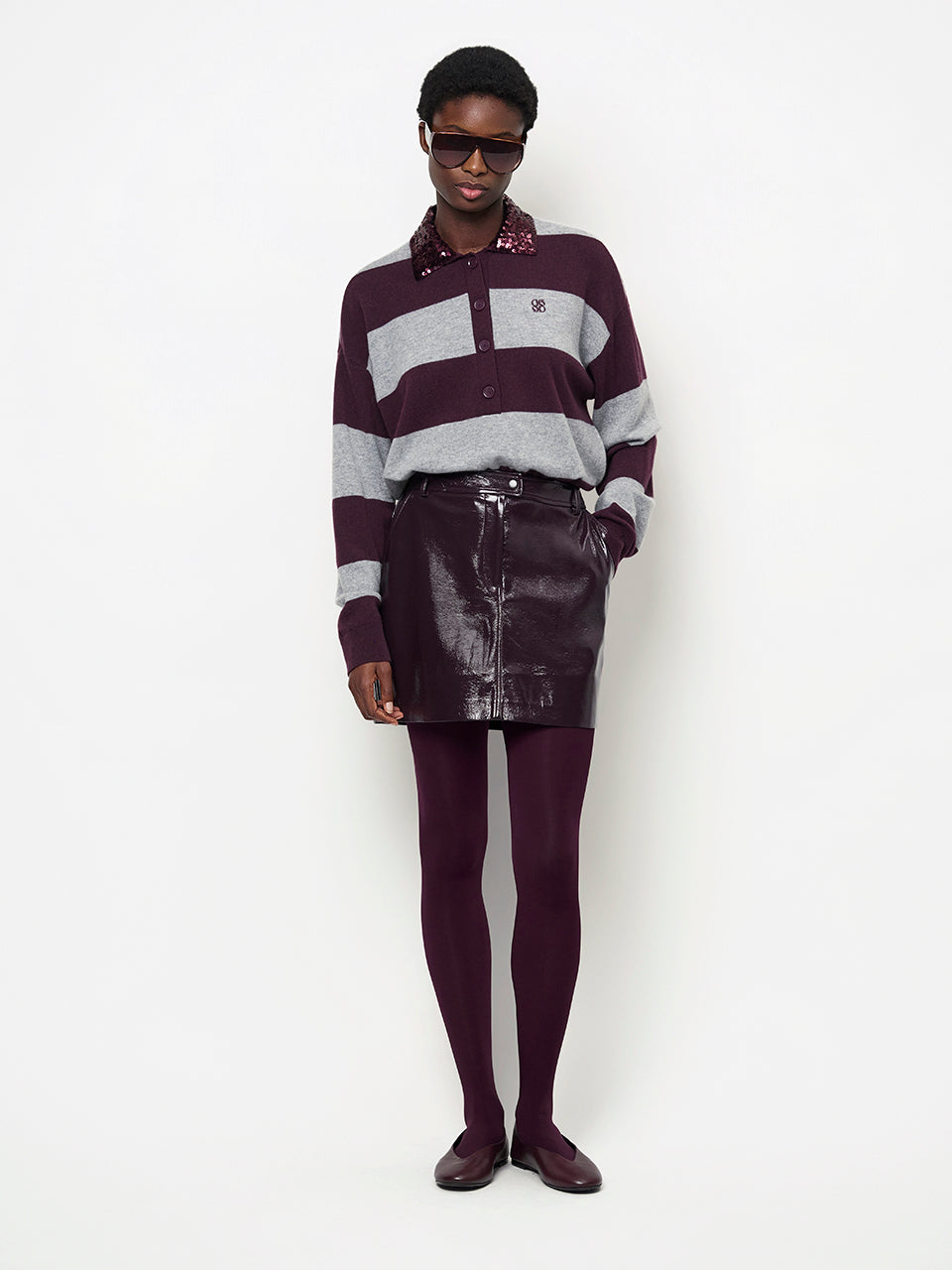 Dante6-Brayden stripe sweater Multicolou