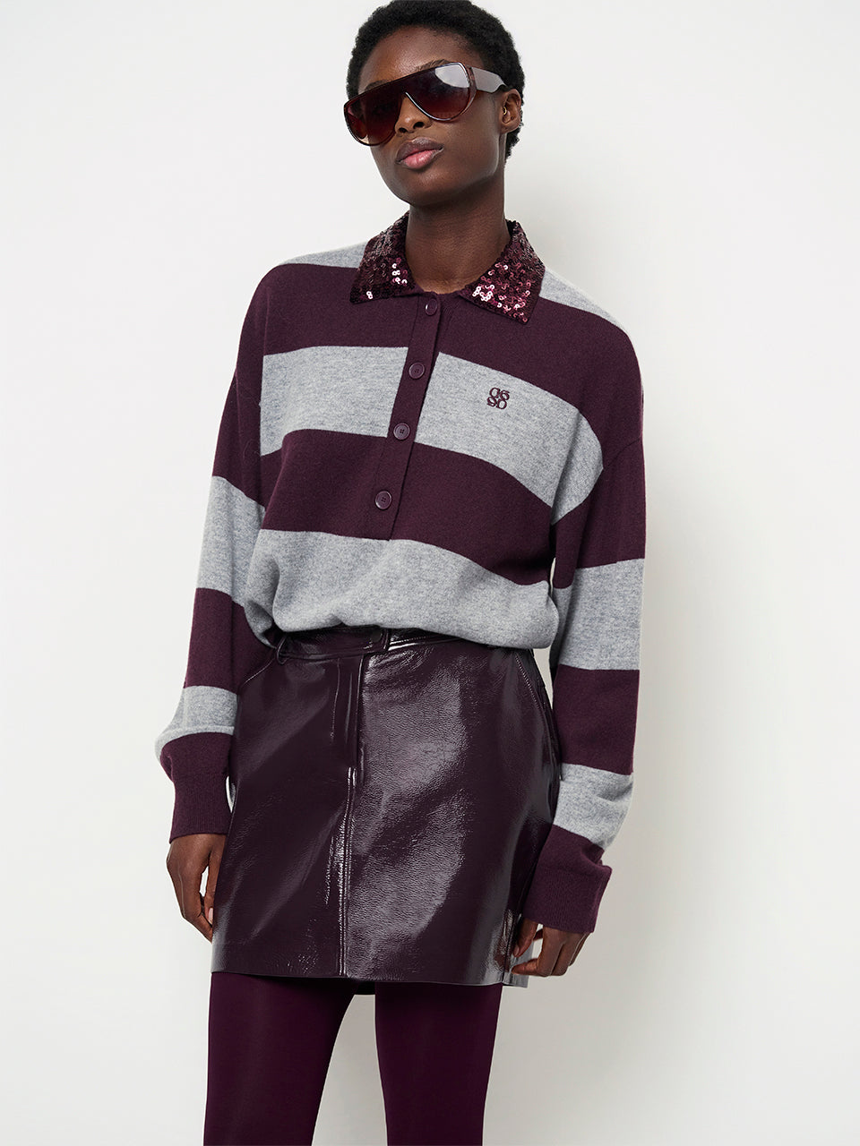 Dante6-Brayden stripe sweater Multicolou