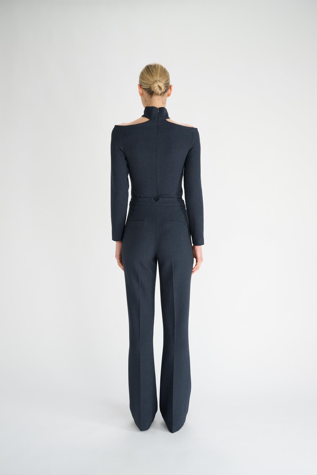 BROEK UNI BLAUW