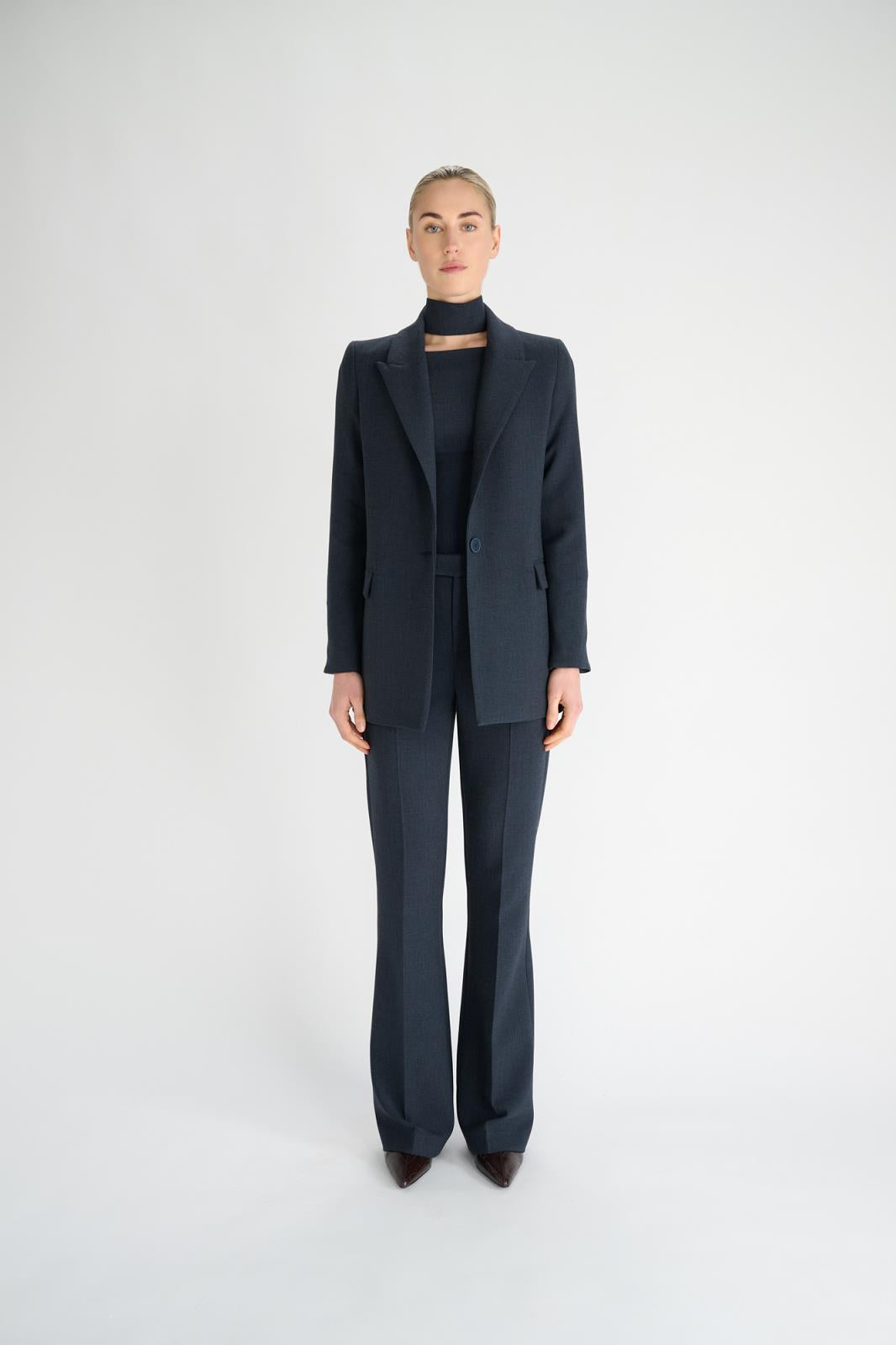 BROEK UNI BLAUW