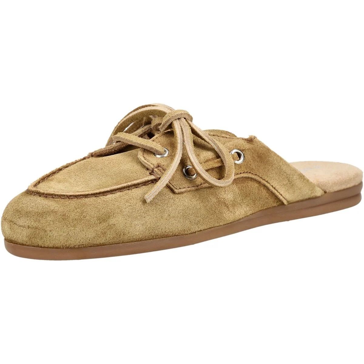 LOAFER/SLIPPER SUEDE SUEDE TAUPE