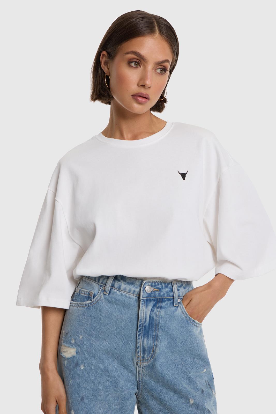 Knitted Body T-Shirt