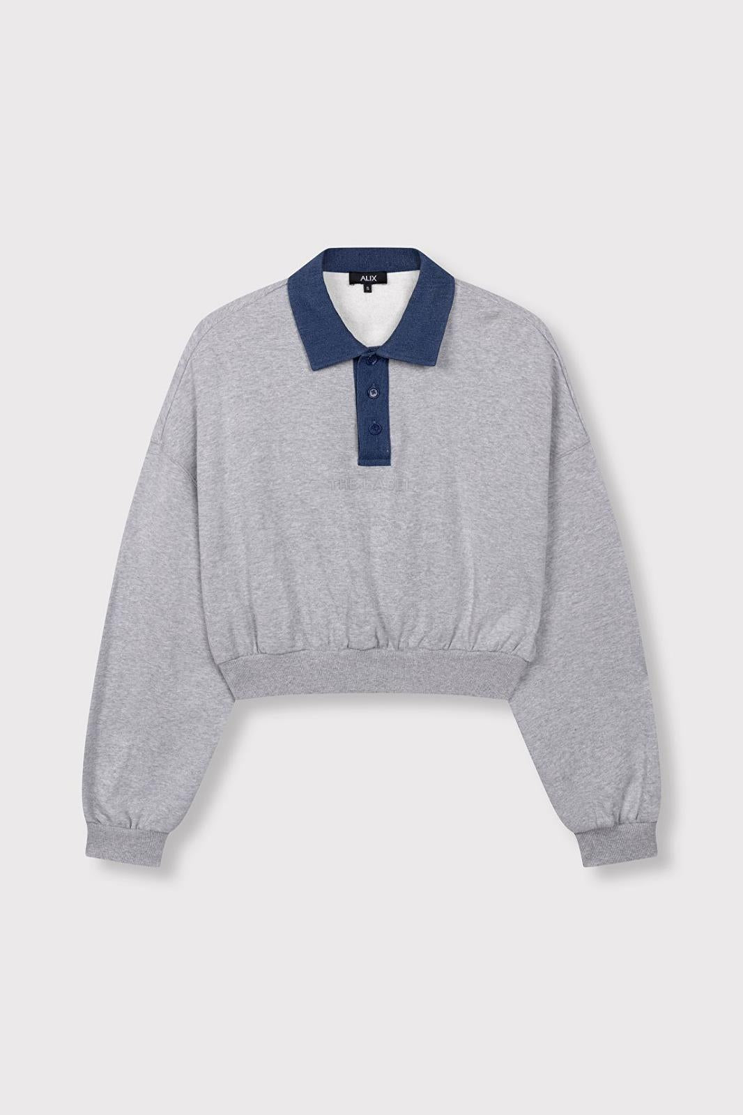 Knitted Polo Sweater
