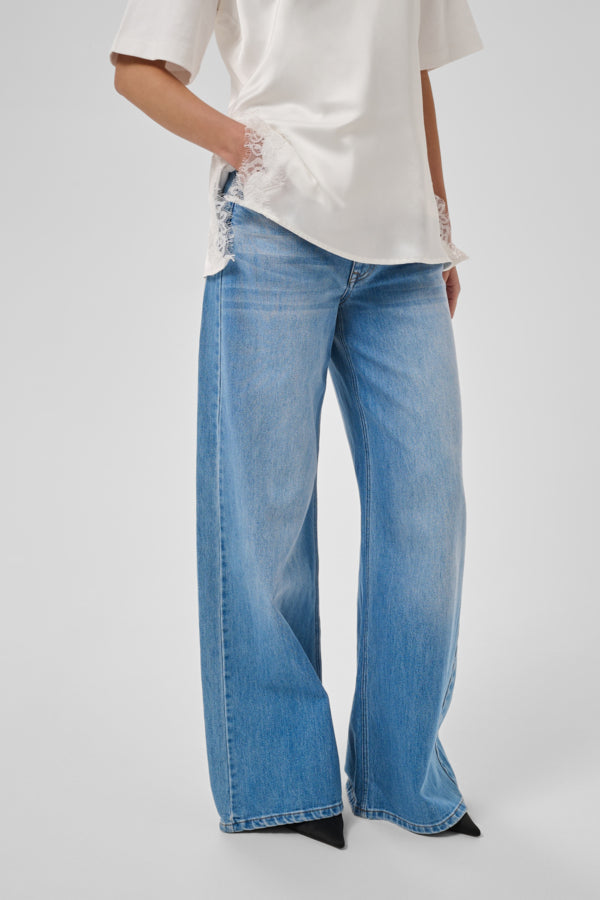Denim Jeans Light Blue Vintage Wash