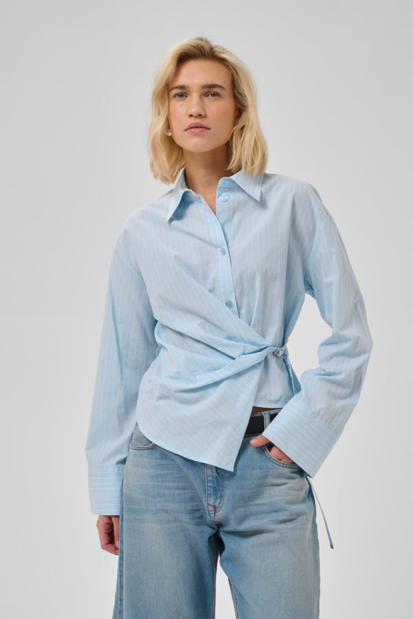 Woven Shirt l/s Angell Falls Striped
