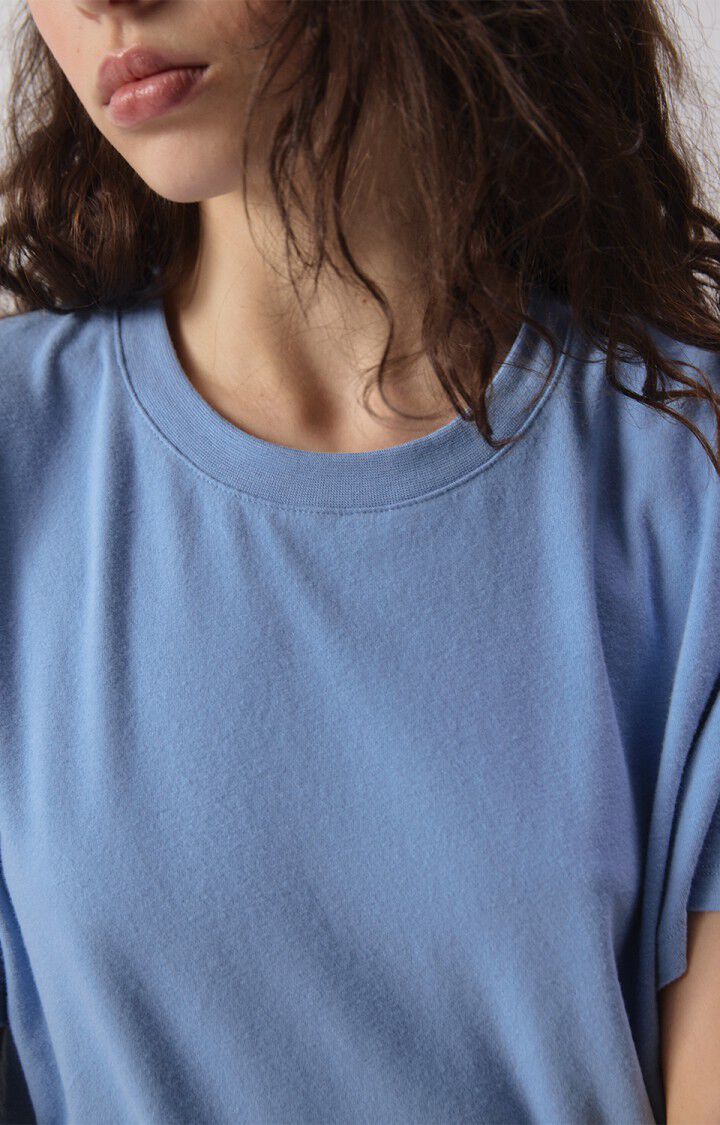 T-SHIRT SS-ON-UNI BLAUW