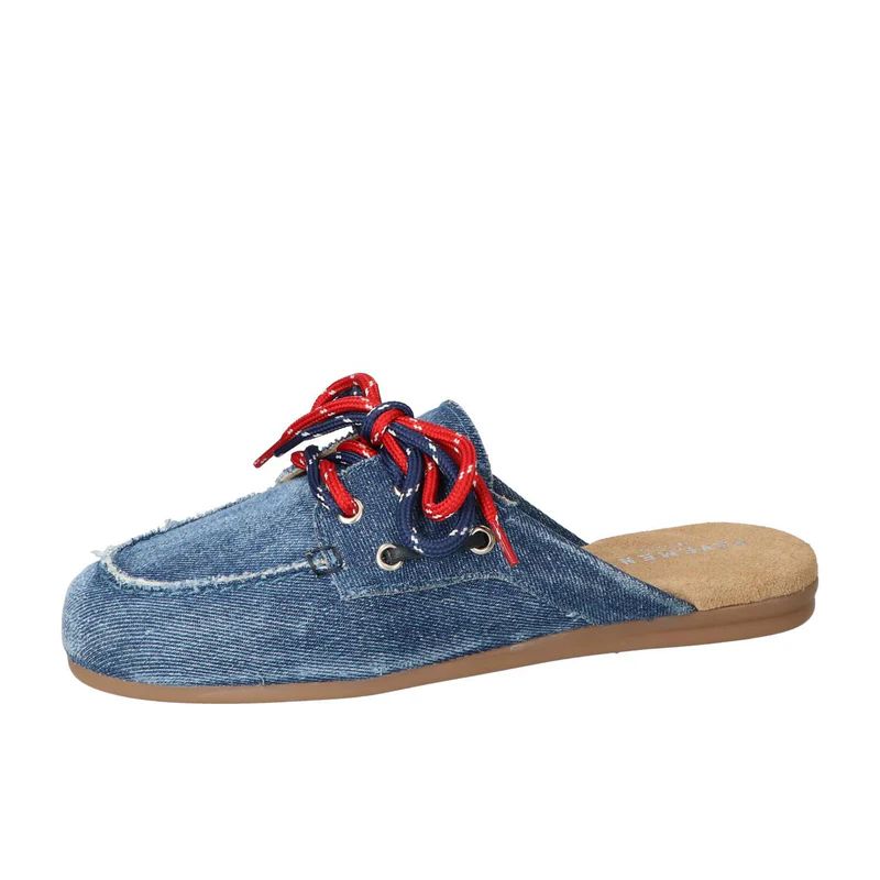 LOAFER/SLIPPER DENIM BLAUW