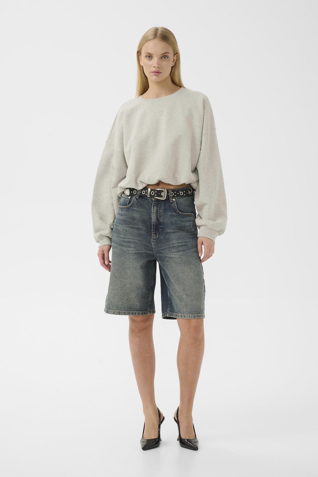 Sweatshirt Ultra light grey mélange
