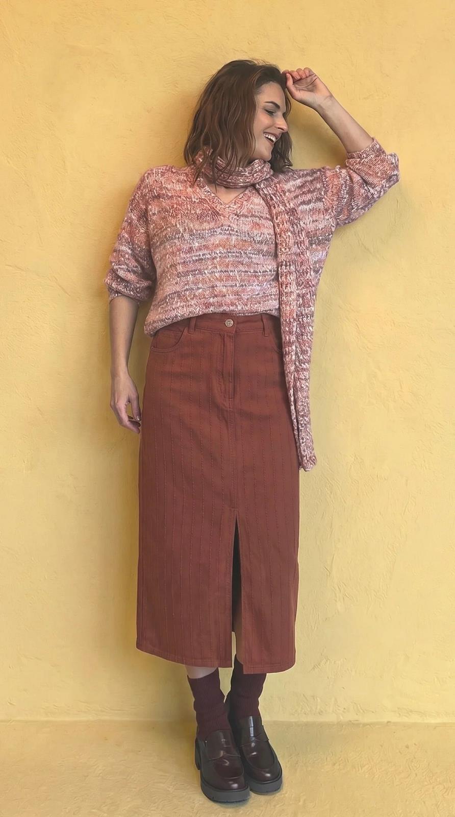 knitted scarf