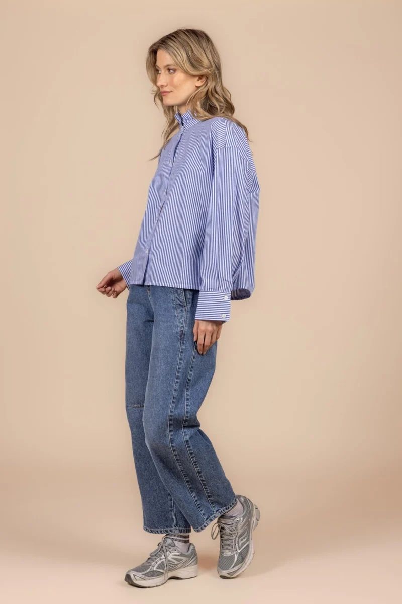 LADIES SHIRT BLUE