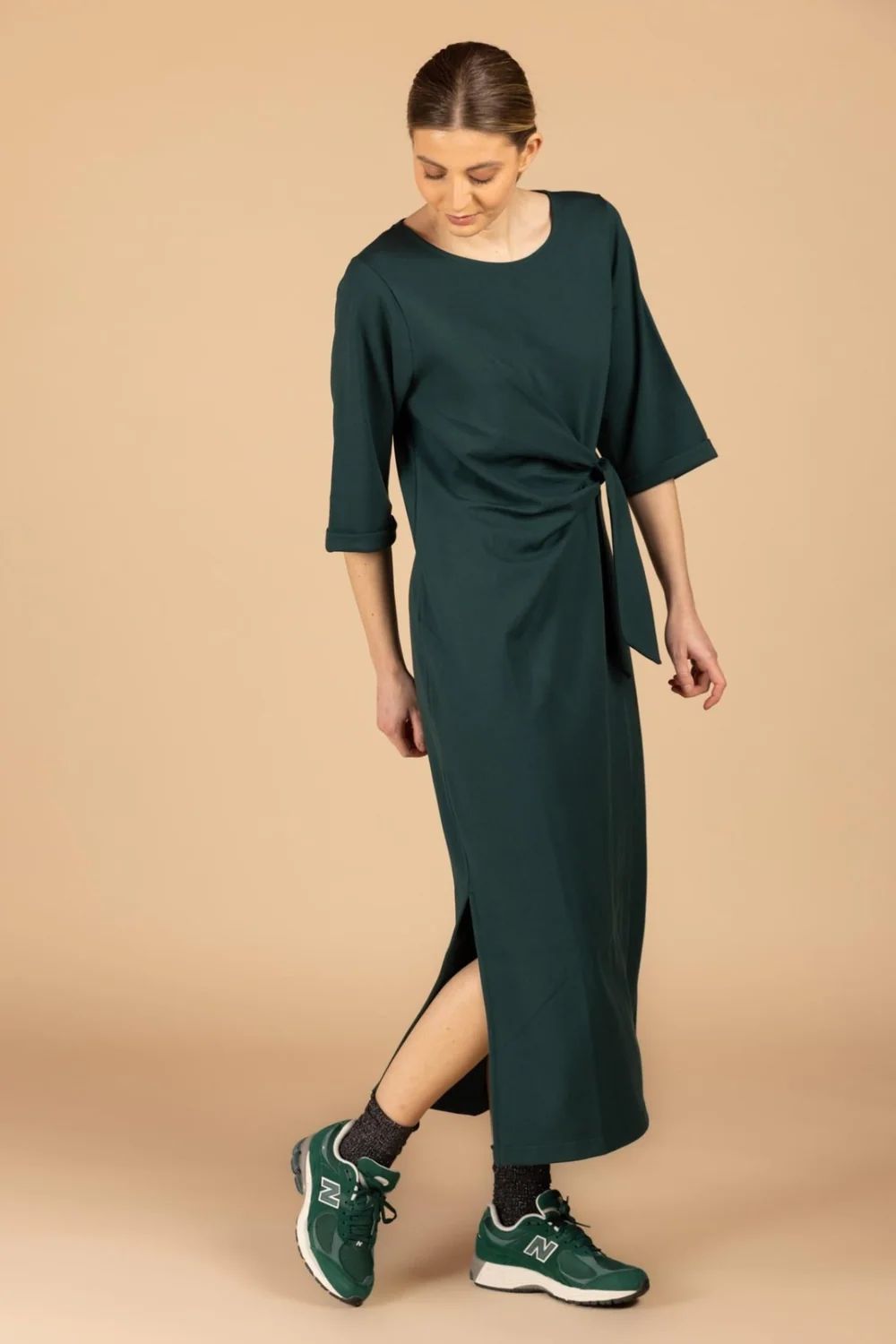 LADIES DRESS PETROL