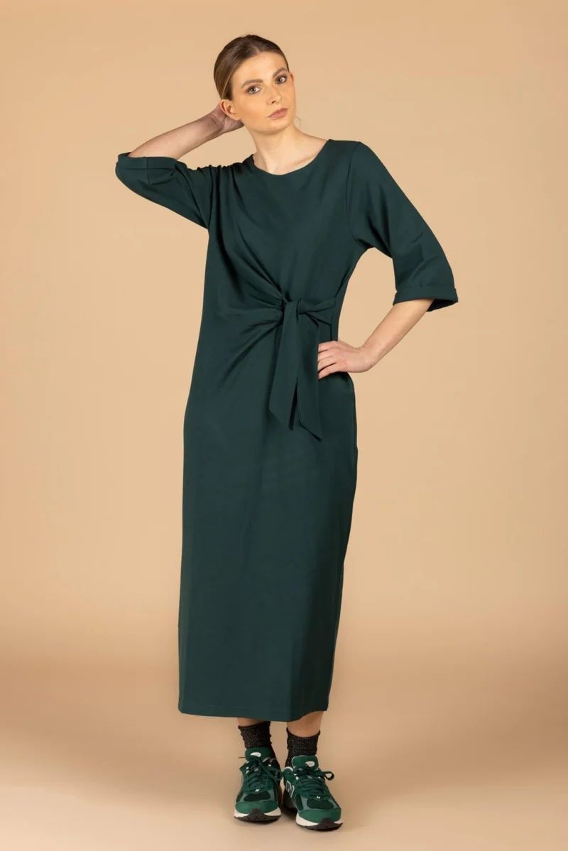 LADIES DRESS PETROL