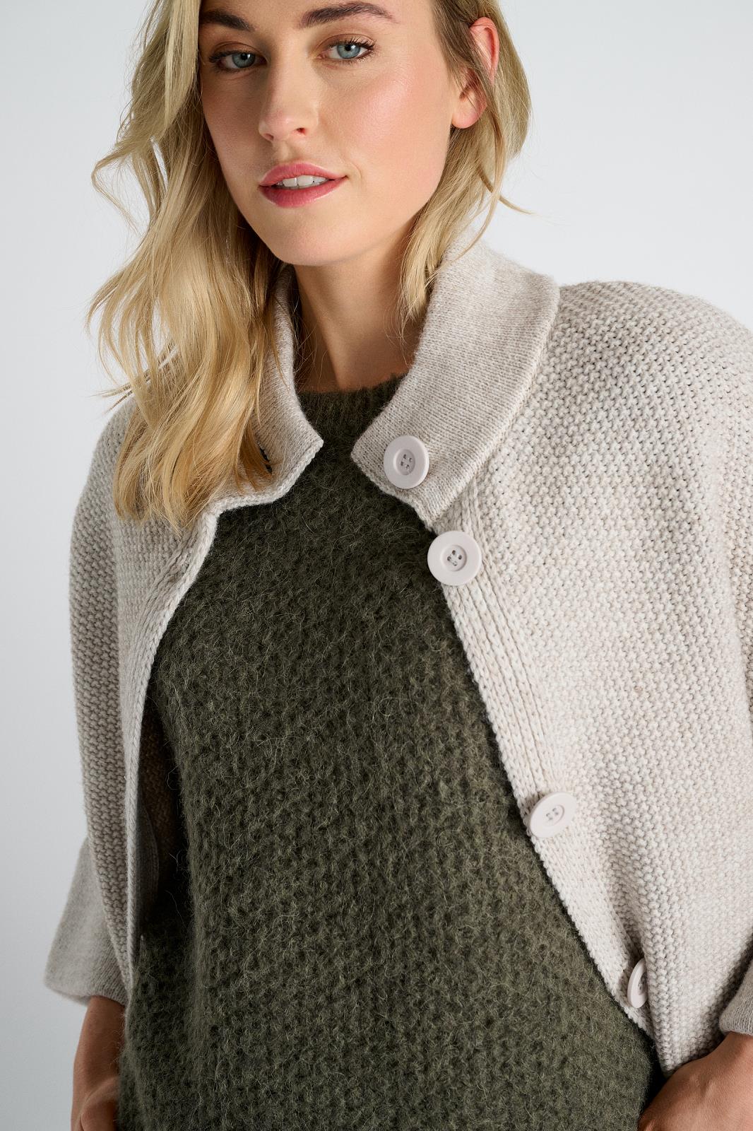 PONCHO-*-UNI-BEIGE
