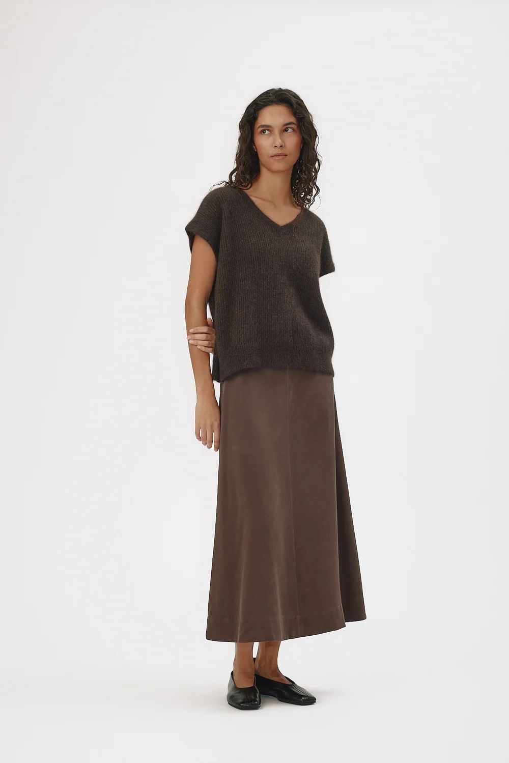 PULL/DEBARDEUR VH BRUIN