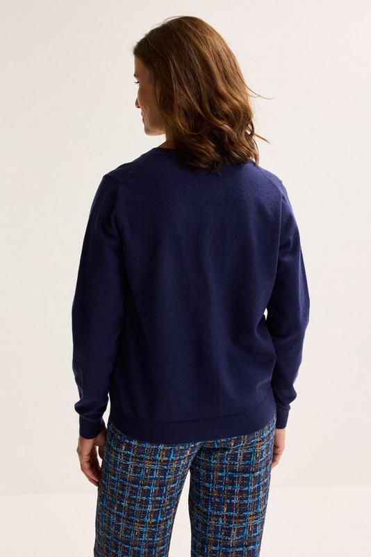 Cardigan Knit VN LSL With buttons WPK EV