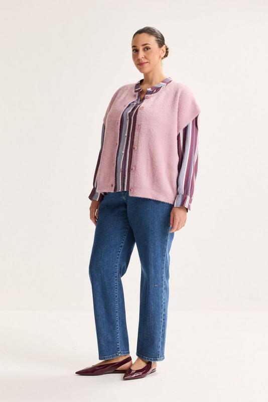 Cardigan Knit RN SSL With buttons NPK MA