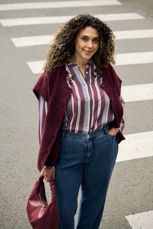 Cardigan Knit RN SSL With buttons NPK WI