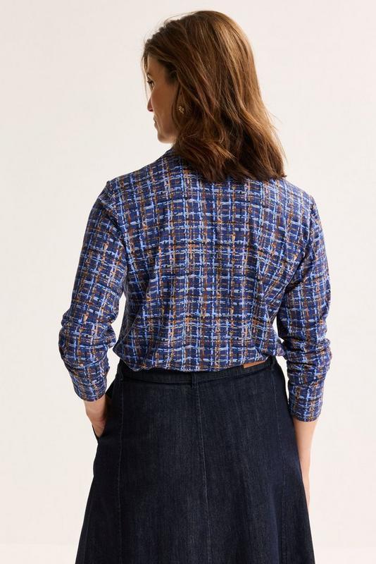 Blouse Jersey SN LSL  NPK EVENING BLUE