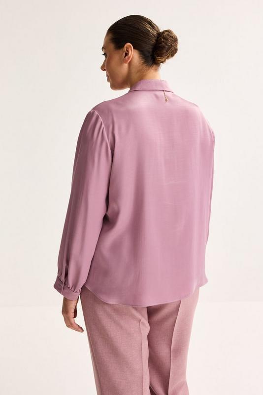 Blouse  SN LSL  NPK MAUVE SHADOWS