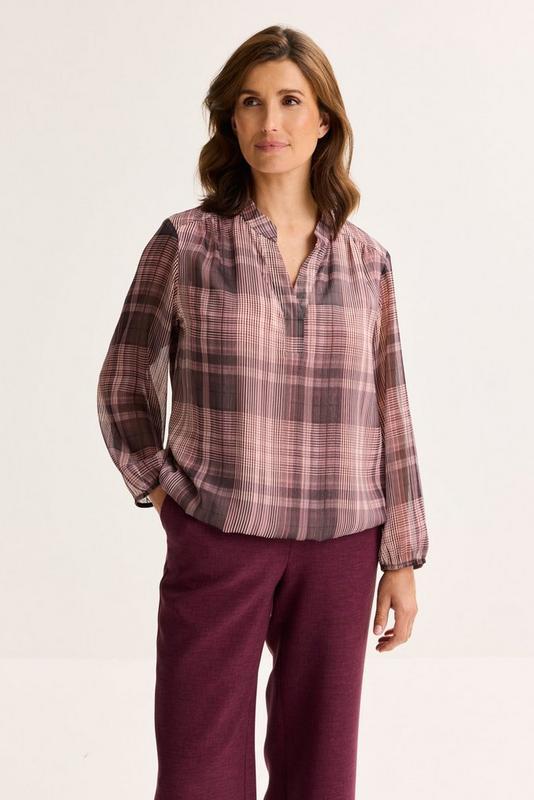 Blouse  SN 7/8SSL  NPK GRAPE NECTAR