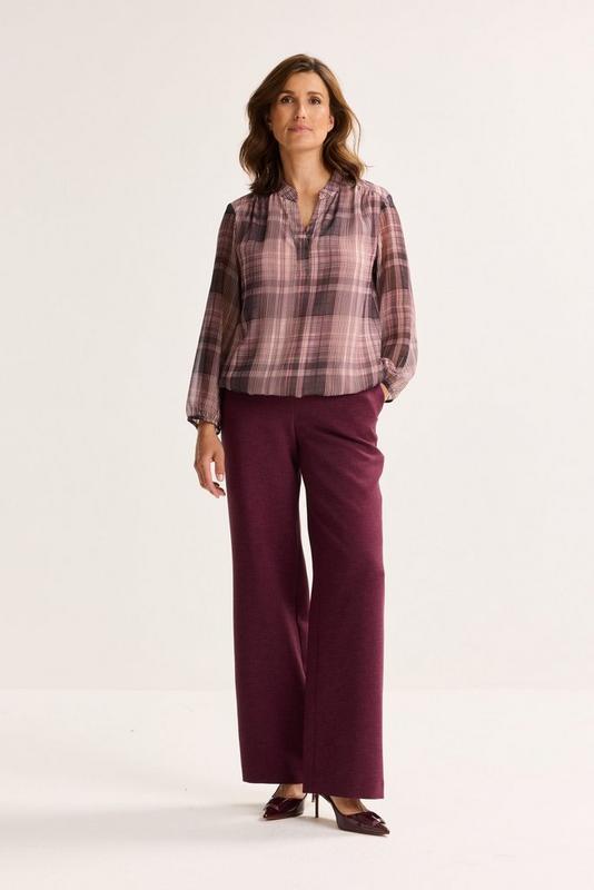 Blouse  SN 7/8SSL  NPK GRAPE NECTAR