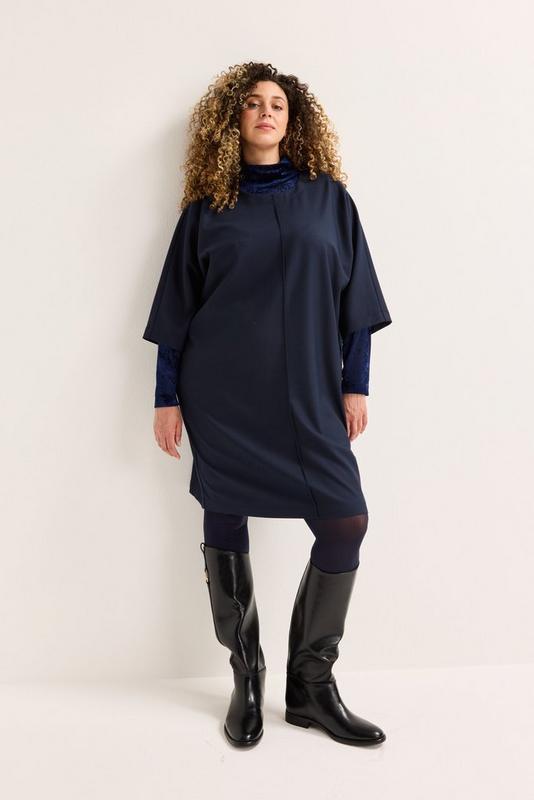 Dress Jersey RN Short  NPK EVENING BLUE